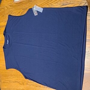 Galaxy NWT Navy Blue Sleeveless Shirt - Men's 4XL